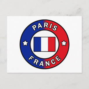 Paris France Postcard