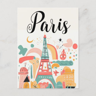 Paris France Postcard