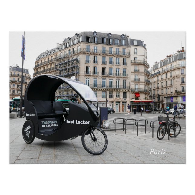 Paris. France.  Poster (Front)