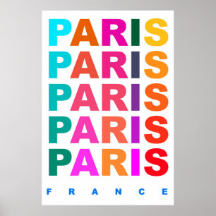 Paris France Poster