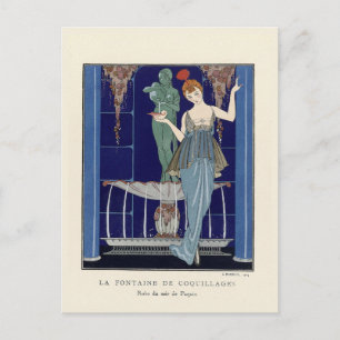 Paris France Retro Gazette du Bon Tonne Postcard