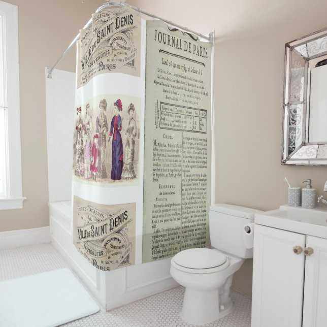 Paris France Shower Curtain (In Situ)