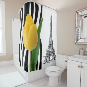 Paris France Shower Curtain