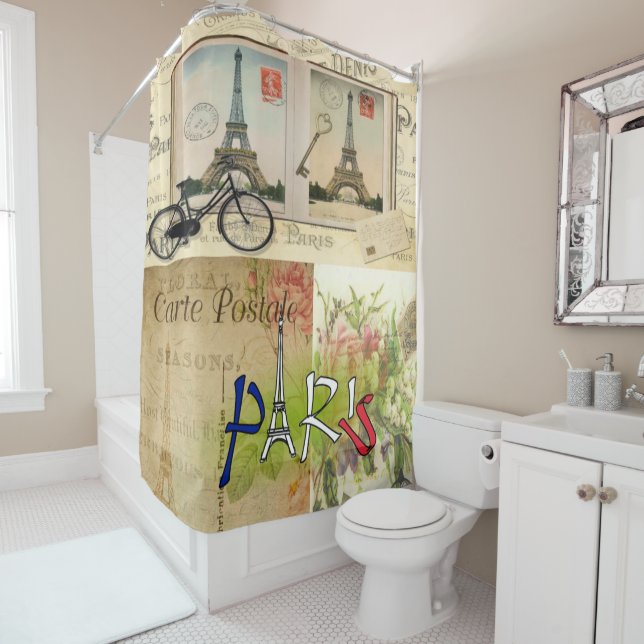 Paris France, Shower Curtain (In Situ)