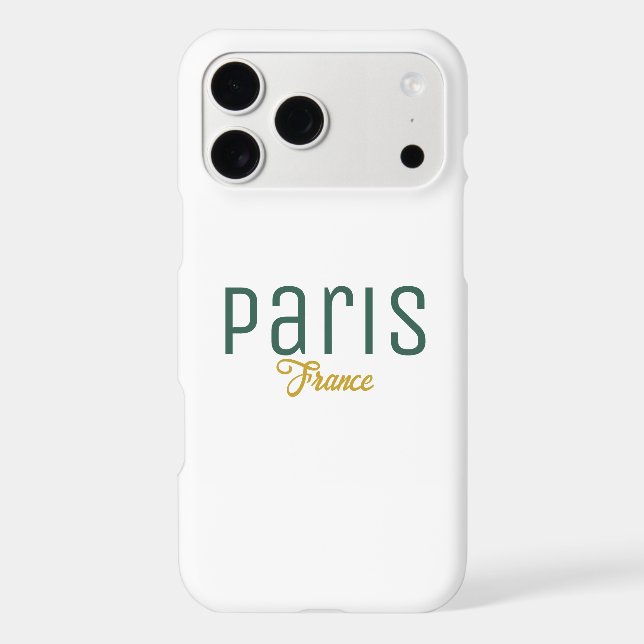 Paris, France Souvenir (Back)