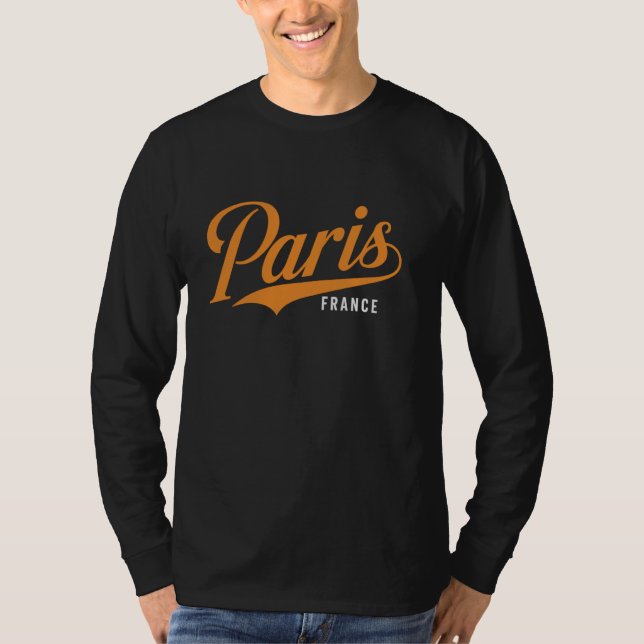 Paris France Souvenir Keepsake T-Shirt (Front)