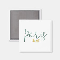 Paris, France Souvenir Magnet