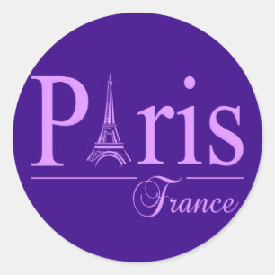Paris France stickers