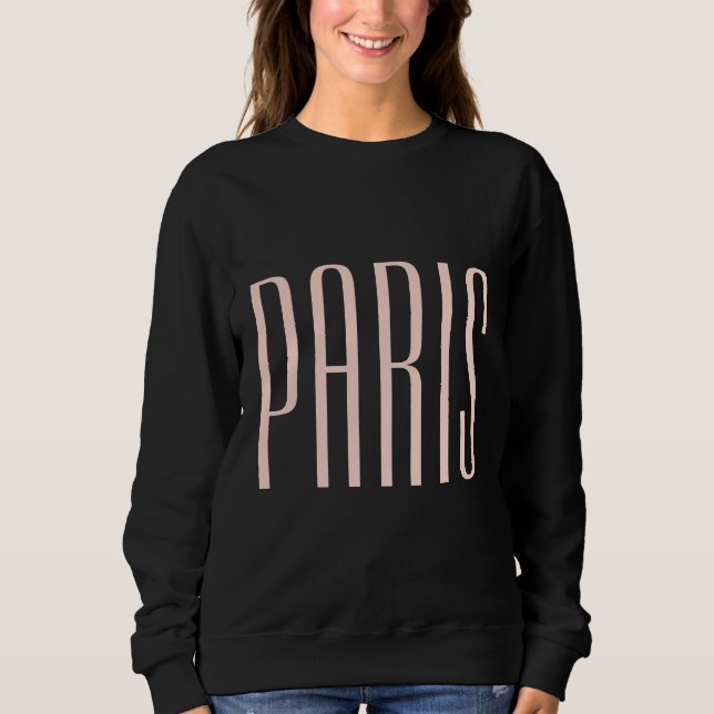 Paris France sweater pastel (Front)