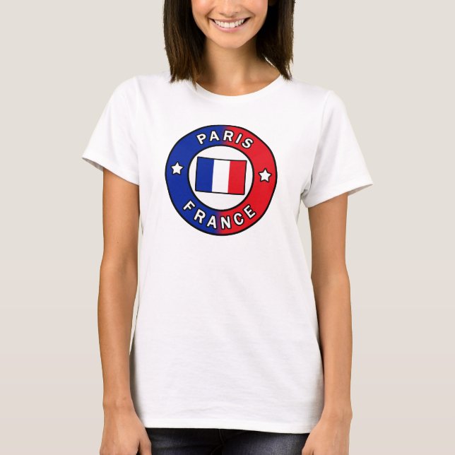 Paris France T-Shirt (Front)