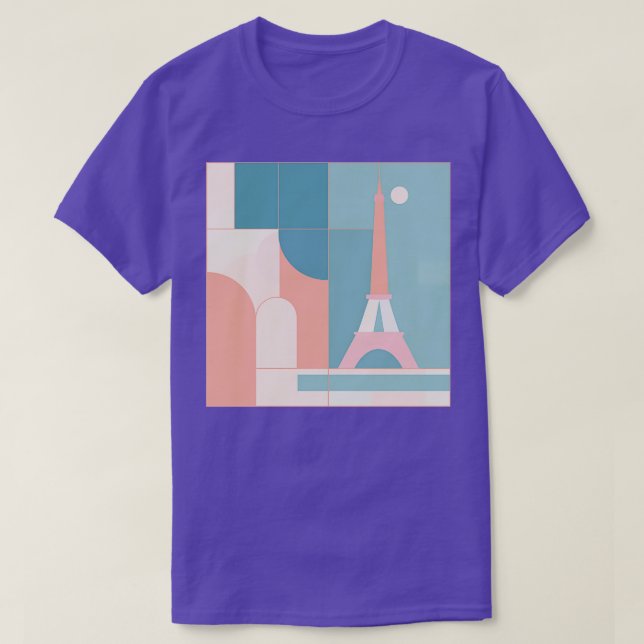 Paris France T-Shirt (Design Front)