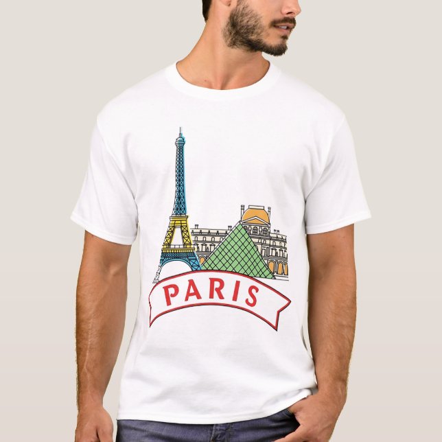 PARIS, FRANCE T-Shirt (Front)