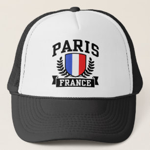 Paris France Trucker Hat
