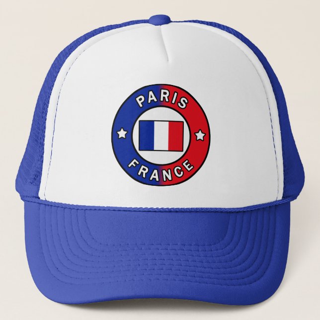 Paris France Trucker Hat (Front)