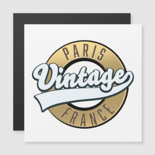 Paris France vintage logo