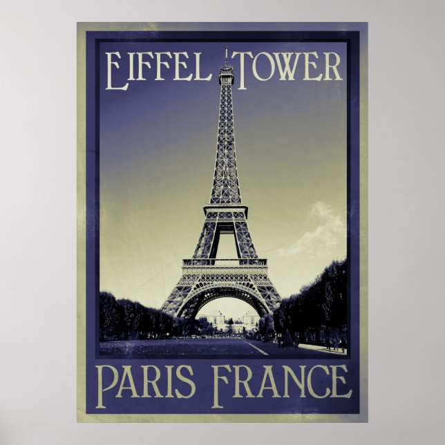 paris france vintage poster (Front)