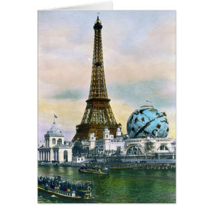 Paris France World Fair 1889 - Vintage Travel