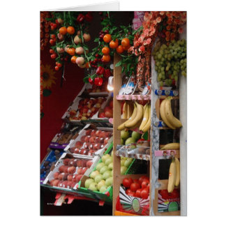 Paris Fruit Market Card