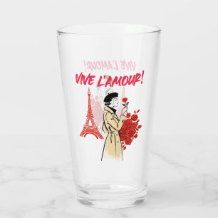 Paris Girl Aesthetic – Romantic Eiffel Tower Desig Glass