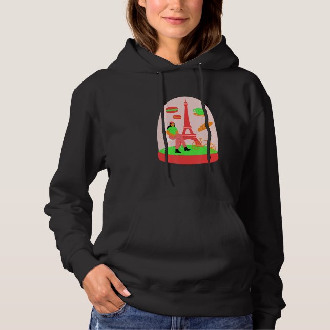 Paris Girl Hoodie (Front)