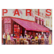 Paris Glass Cutting Board