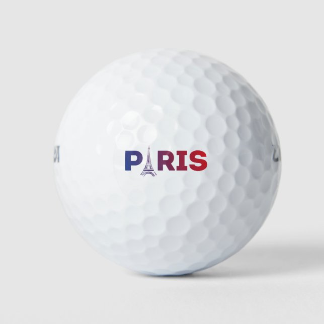 Paris Golf Balls (Front)