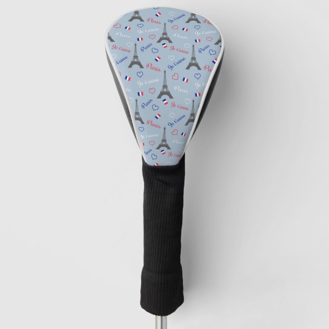 Paris Golf Head Cover (Front)