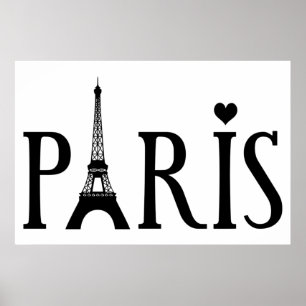 Paris - Graphic Art Poster