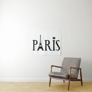 Paris - Graphic Art Tapestry