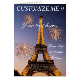 Paris Greeting Card - Eiffel Tower #2