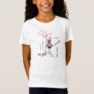 Paris Haute Couture, Fashion, Eiffel Tower T-Shirt