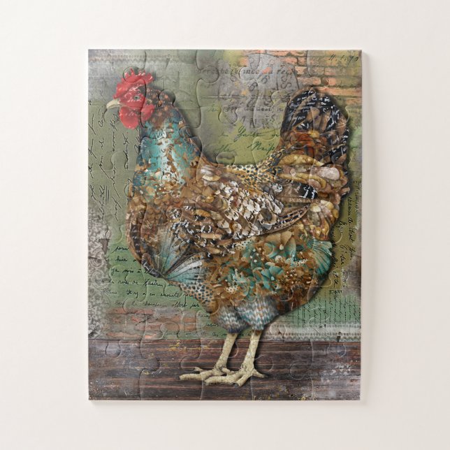 Paris Hen Puzzle (Vertical)