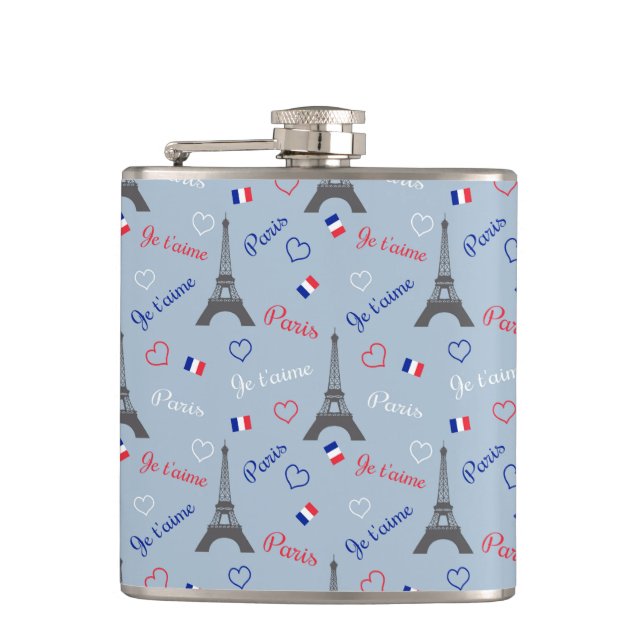 Paris Hip Flask (Front)