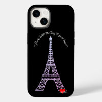 "Paris holds the key to your heart", iPhone Case