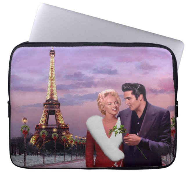 Paris Holiday Laptop Sleeve (Front)