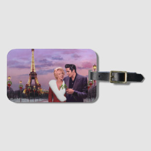 Paris Holiday Luggage Tag