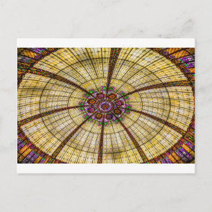 Paris Hotel Ceiling in Las Vegas Postcard