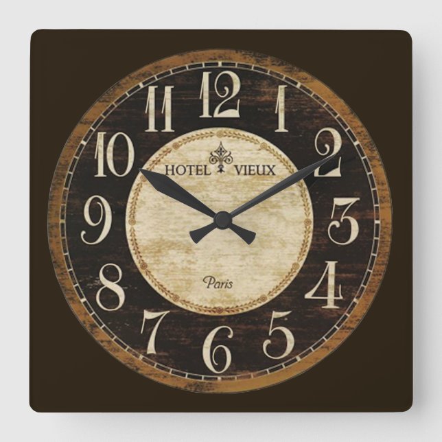 Paris Hotel Clock (Front)