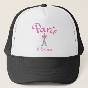 Paris I love you Trucker Hat