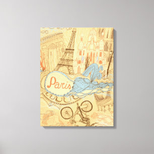 Paris in France Canvas Print