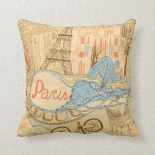 Paris in France Cushion