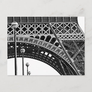 paris in lines postcard