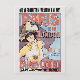 Paris in London Postcard