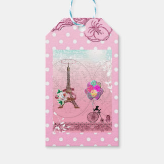 Paris inspired Gift Tag