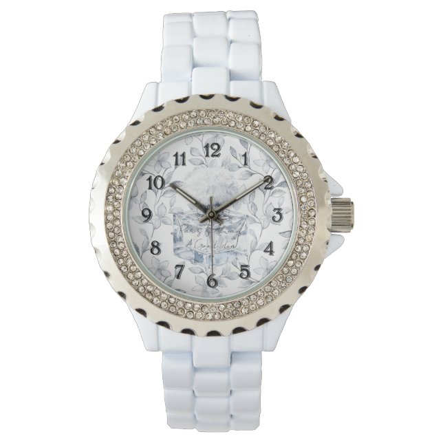 Paris is always a good idea perfume leaves watch (Front)