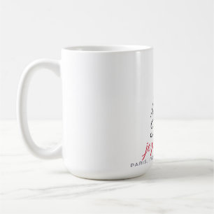 Paris, Je Pense à Toi Paris Love Eiffel Tower Mug