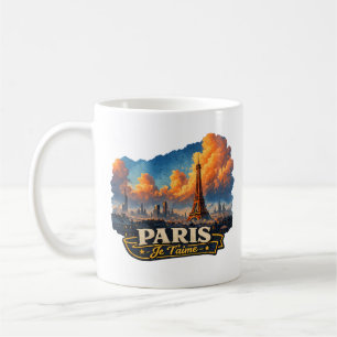🗼☕ “Paris – Je T’aime” Mug