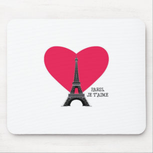Paris, Je T'Aime Mouse Pad