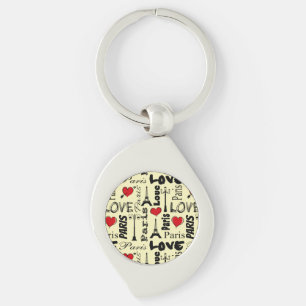 Paris Key Ring