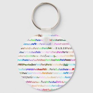 Paris Keychain